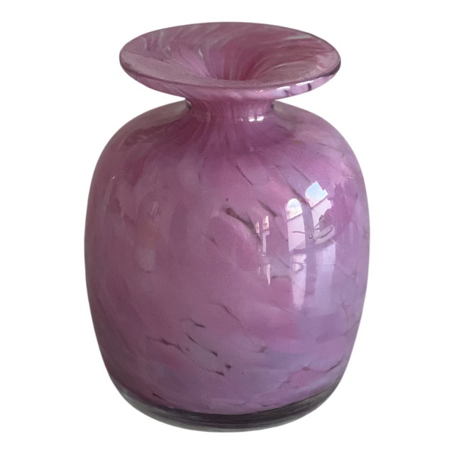 Mid-Century Handmade Bud Vase from Mdina, 1970s For Sale