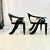 1980s Vintage Chinoiserie Asian Modern Curled Arms Spoon Side Chairs - A Pair, After Stanley Jay Friedman For Sale - Image 16 of 18