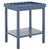 Starlyn Scalloped Accent Table in Blue For Sale In Philadelphia - Image 6 of 8