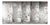 Silver Leaf Chinoiserie Hand-Painted Bird & Peony Wall Panels (Set of 5) For Sale
