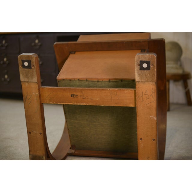 Armchair by Adrien Audoux and Frida Minet for Vibo Vesoul, 1950s For Sale - Image 10 of 15