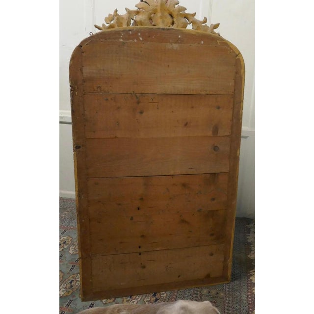 Glass Large 19th Century Louis Philippe French Wall Mirror For Sale - Image 7 of 10