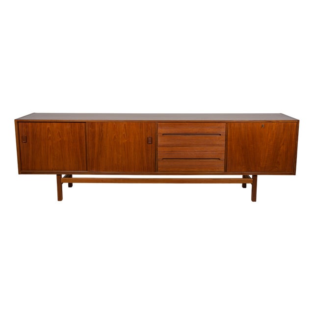 Mid-Century Modern Teak Sideboard by Nils Jonsson for Hugo Troeds, 1960s For Sale
