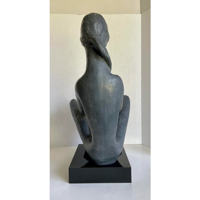 Figurative 1970's Austin Productions Mother and Child "Generations" Sculpture For Sale - Image 3 of 13
