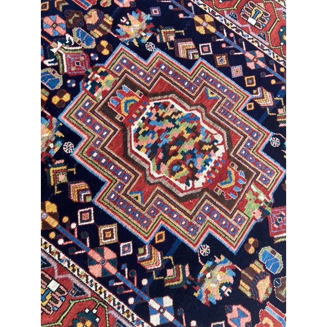 Antique Bakhtiar Rug, 1890s For Sale - Image 10 of 18