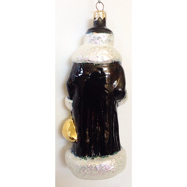 Traditional Christopher Radko Black Russian Ornament For Sale - Image 3 of 3