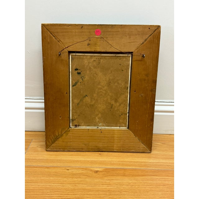 Abstract Mid-Century Cubist Portrait of Harlequin(?) For Sale - Image 3 of 3