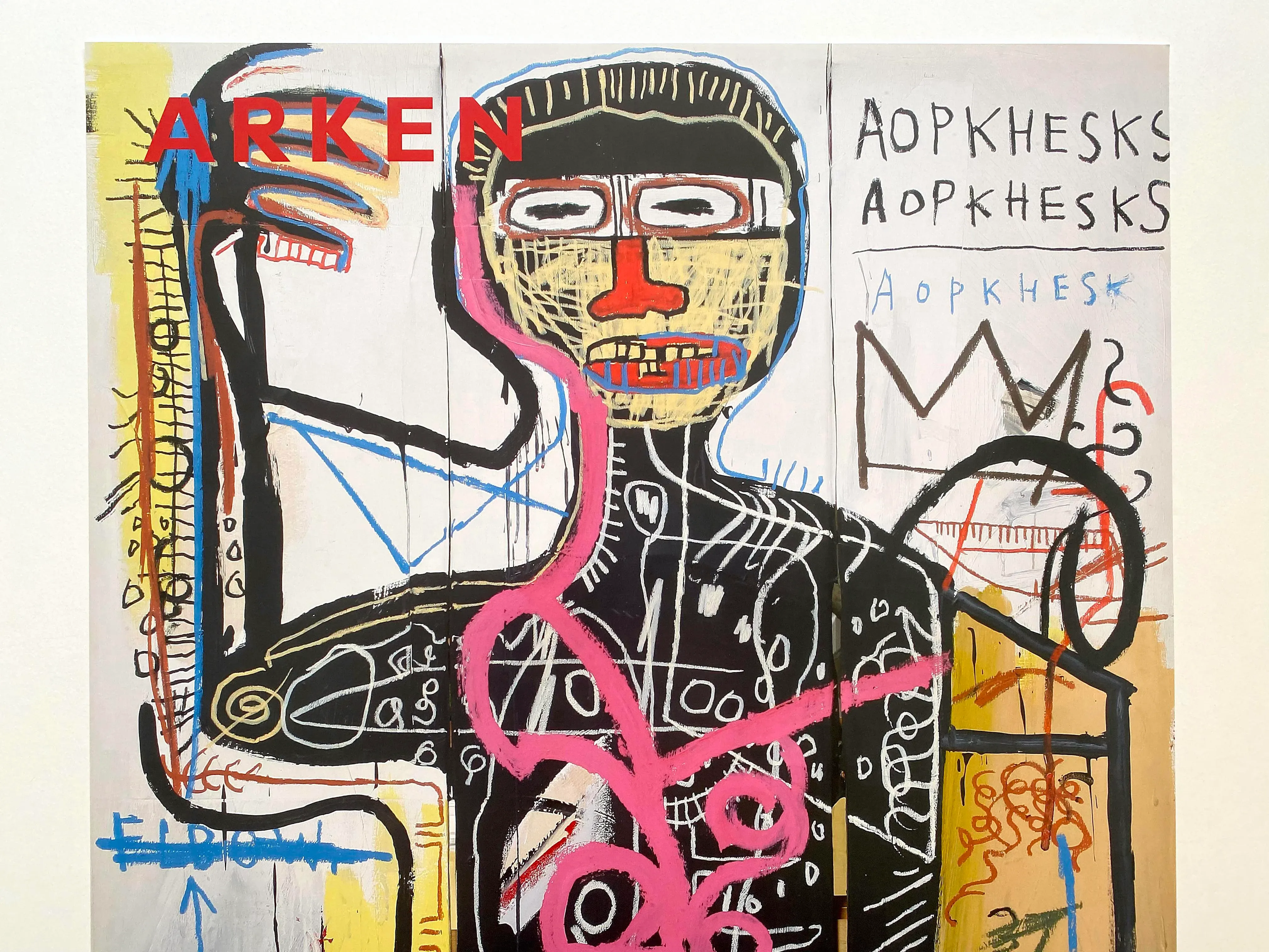 Andy Warhol & Jean Michel Basquiat Lithograph Print Limited Edtion