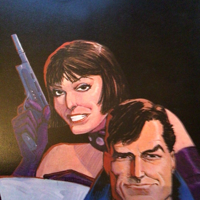 Characters from Howard Chaykin’s American Flagg series come to life in this. print, signed and numbered by Howard. This...