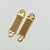 Art Deco 1970s Vintage Hollywood Regency Art Deco Cufflink Articulating Chain Tassels - A Pair For Sale - Image 3 of 5