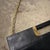 A 1970s High Quality Black Leather and Brass Italian Shoulder Bag For Sale - Image 11 of 12