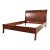 L. & J. G. Stickley French Empire Cherry Wood Queen Size Sleigh Bed For Sale