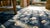 Attractive Navy Background Color With Delicate Geometric Design Antique Chinese BaoTou Rug For Sale In New York - Image 6 of 8
