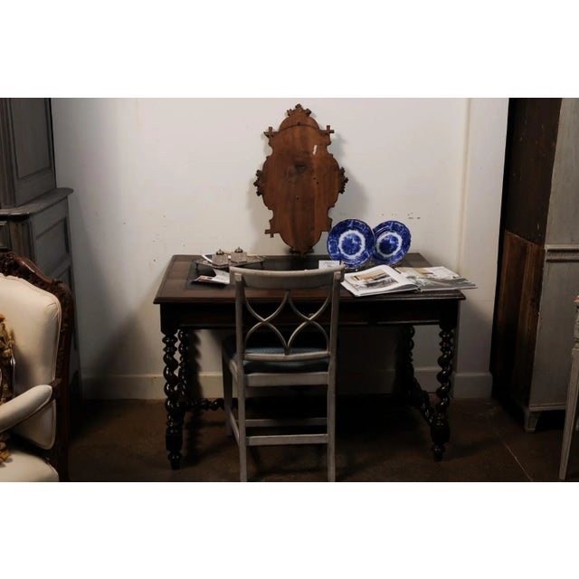 Black Forest Period 19th Century German Oak Wall Carving with Hunting Trophy For Sale - Image 4 of 12