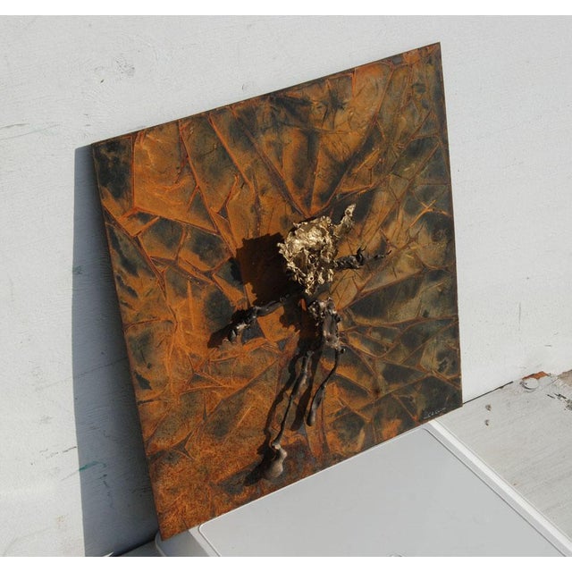 Early 21st Century Abstract Metal Relief by Navid Ghedami For Sale - Image 5 of 10