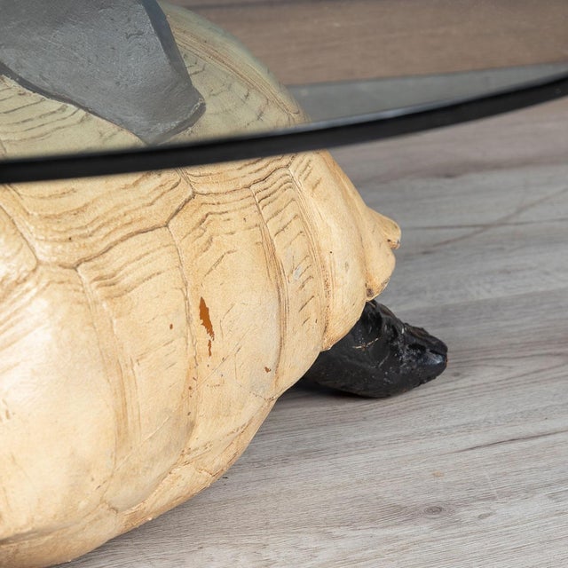 1970s Vintage English Turtle Shaped Coffee Table from Anthony Redmile, 1970s For Sale - Image 5 of 16