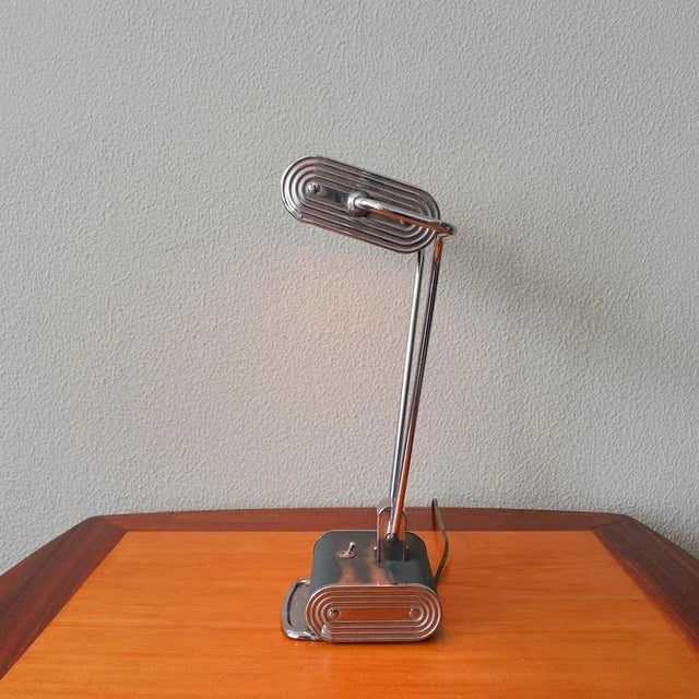 No.71 Desk Lamp by Eileen Gray for Jumo, 1930s For Sale - Image 9 of 18