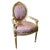 19th Century French Gilt Salon Chair For Sale - Image 9 of 9
