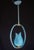 Blue Jewel Murano Glass Pendant by Barovier E Toso, 1950s For Sale - Image 11 of 12