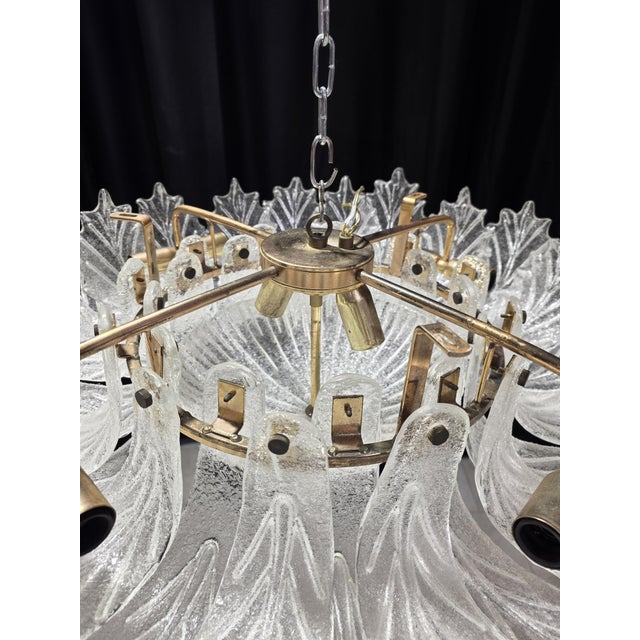 Glass Murano Ceiling Light, 1980s For Sale - Image 7 of 12