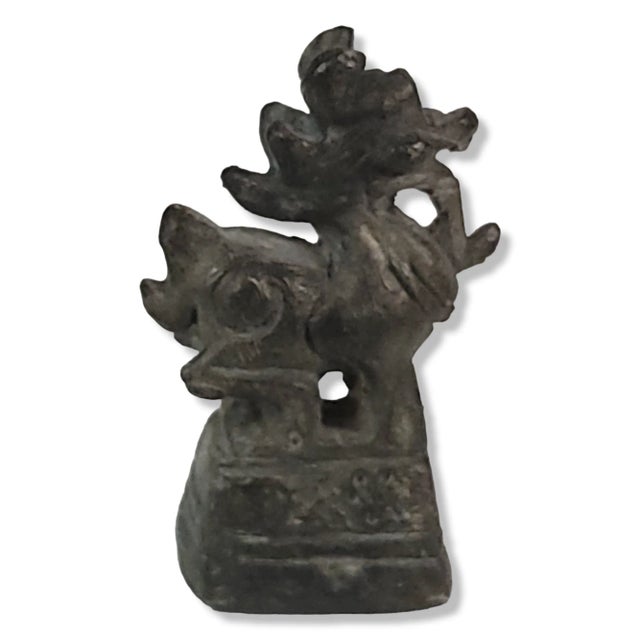 Antique Burmese Bronze Opium Weights Set of 6 For Sale - Image 9 of 13