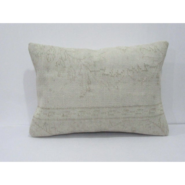Cream Turkish Pillow Cover For Sale - Image 4 of 4