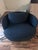 The Bart has a substantial rounded silhouette with a fully upholstered frame, generously padded seat, and loose back...