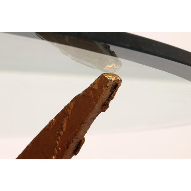 Metal Brutalist Coffee Table from Silas Seandel, 1963 For Sale - Image 7 of 11