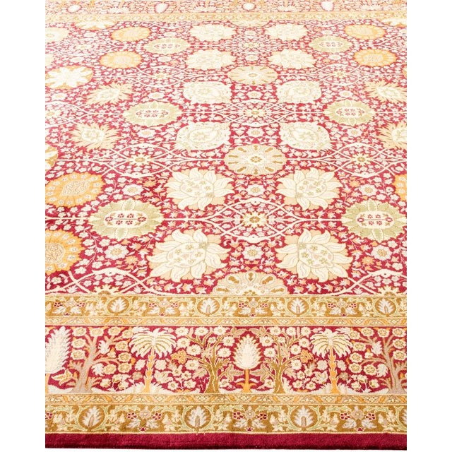 Solo Rugs Mogul, One-of-a-Kind Hand-Knotted Area Rug in Purple, 8' 1" x 10' 3" For Sale - Image 4 of 8