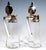 Art Nouveau Glass Decanters with Silver Mounts from Wilhelm Binder, Germany, 1890s, Set of 2 For Sale - Image 3 of 8