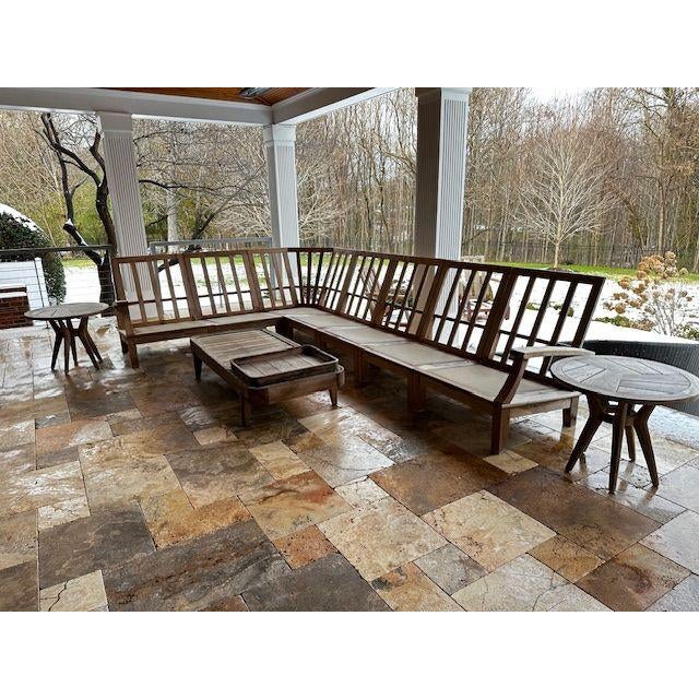 Teak Sectional by Gloster For Sale - Image 9 of 12