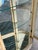 Wood Vintage Curved Glass Display Cabinet For Sale - Image 7 of 12