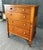 American 19th Century Solid Walnut Five Drawer Chest For Sale - Image 3 of 15