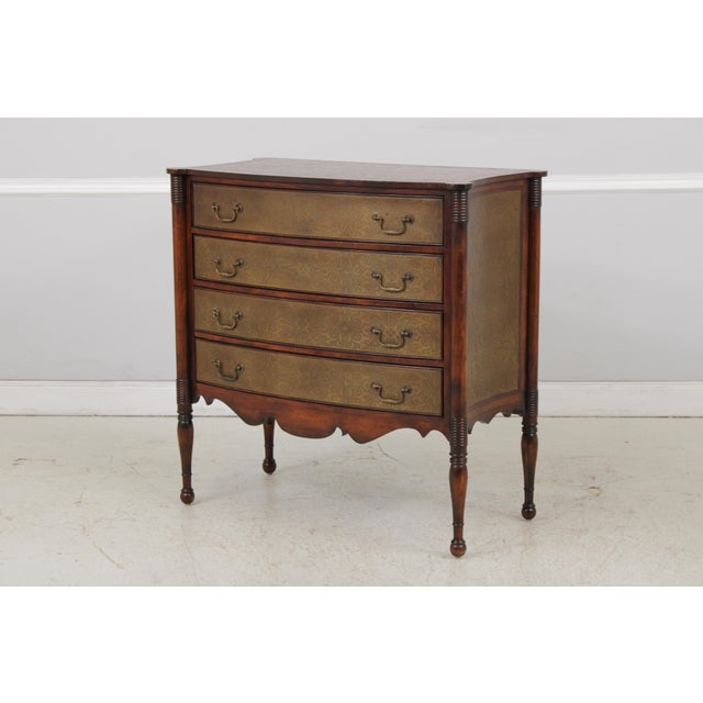 John Richard European Crossroads Copper Embossed Chest For Sale - Image 4 of 15