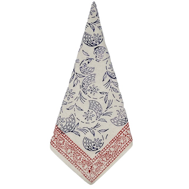 Abigails' artisans carry on the age-old tradition passed on throughout centuries of hand block printing in our Cabana...