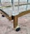 Vintage Mid Century Brass & Lucite Bar Cart For Sale - Image 4 of 12