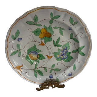 1980s Italian Hand Crafted Art Pottery Bowl For Sale