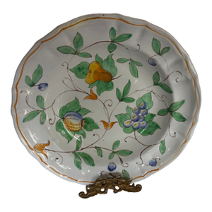 1980s Italian Hand Crafted Art Pottery Bowl