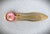 1980s Vintage Art Deco Bookmark, Large Pink Crystal Stone, Four Seed Pearls For Sale - Image 5 of 7