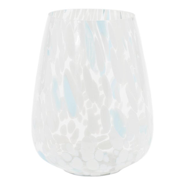 Painted Glass Candle Holder Vase (Set of 4) For Sale