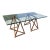 Authentic McGuire Vintage Rattan Desk or Dining Table, Organic Modern Design For Sale