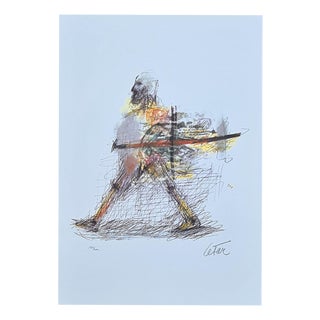César, The Birdman, Lithograph For Sale