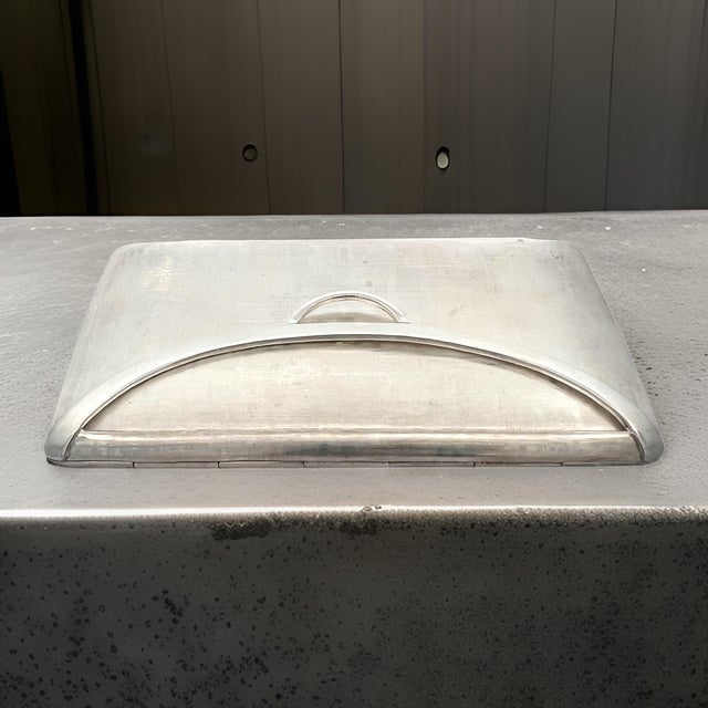 Late 20th Century Tiffany & Co Estate Rare Compact Mirror Sterling Silver 86 Grams For Sale - Image 18 of 18