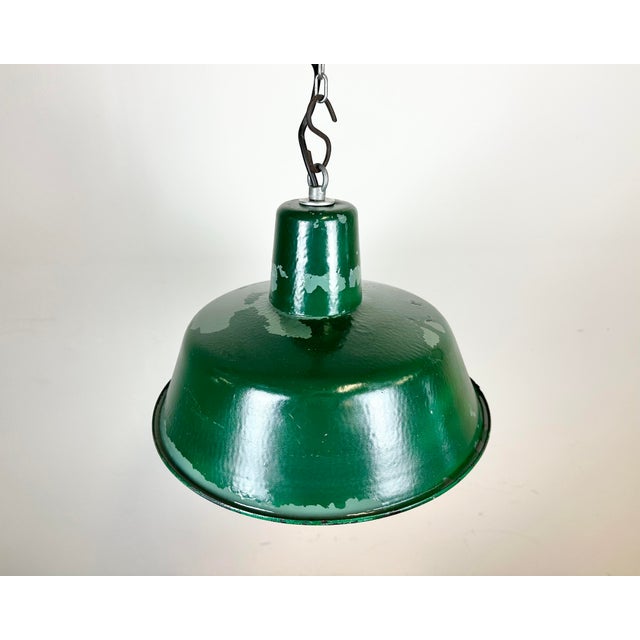 1960s Industrial Factory Pendant Lamp, 1960s For Sale - Image 5 of 16