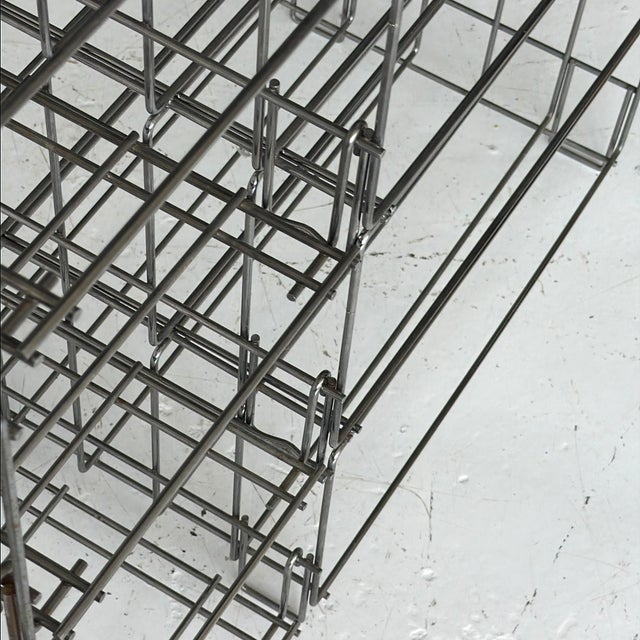 1990s Chrome Modular Shelving System For Sale - Image 11 of 11