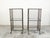 Vintage Industrial Carts with Glass Shelves and Casters, Sold Individually For Sale - Image 11 of 11