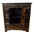 Chinese Antique Brown Lacquered Chinese Cabinet With Doors and Drawers From the 1800s For Sale - Image 3 of 7