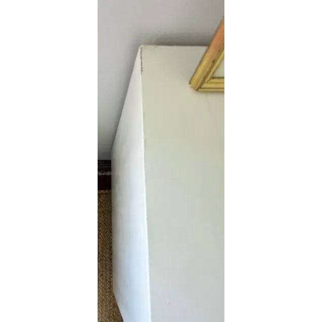 Wood Mid Century American of Martinsville White Painted Dresser For Sale - Image 7 of 8