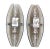 Fontana Arte Style Smoked Beveled Glass 2-Light Wall Sconce Italy 1960, Pair For Sale - Image 11 of 13