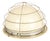 Large Bauhaus Opaline Glass Wall Lamps from Zukov, 1940s, Set of 4 For Sale